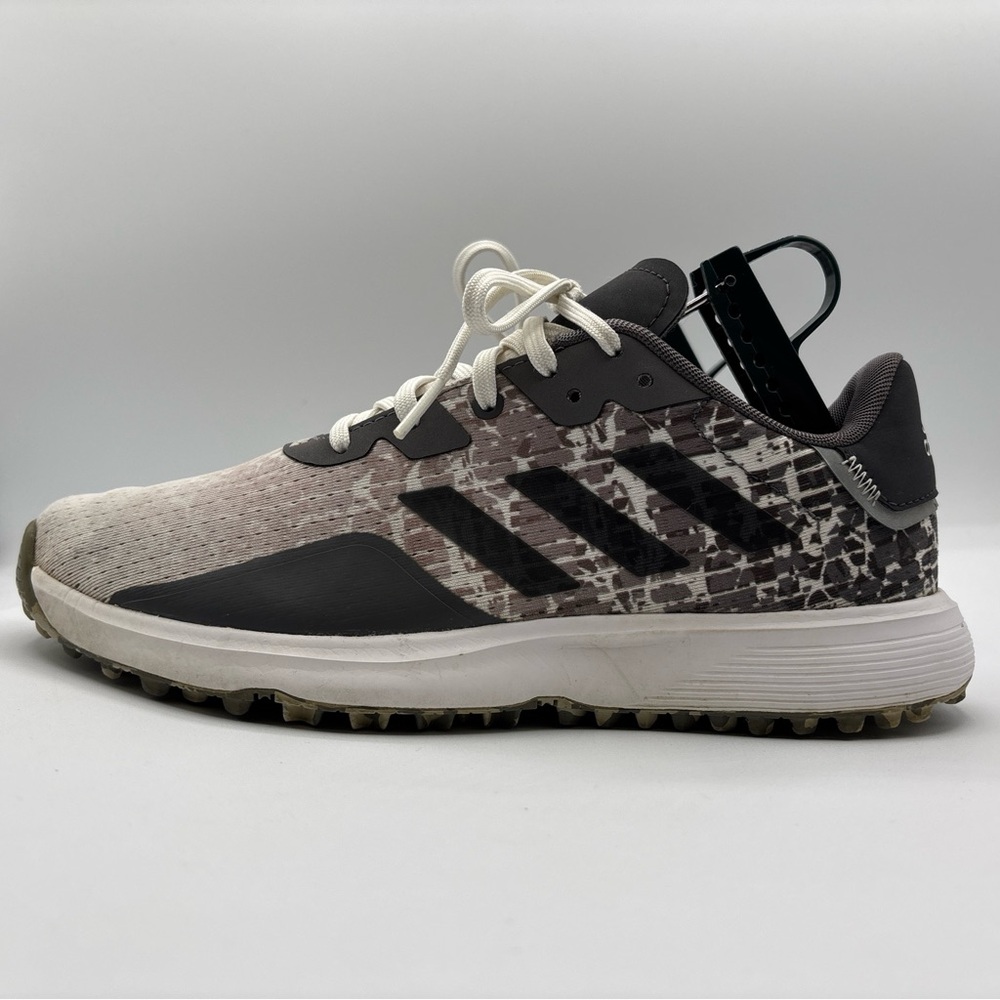adidas Men’s S2G SL Cloud White/Grey GV9792 Size 7 Spikeless Golf Shoes